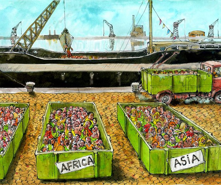 Gallery of cartoons by luc-vernimmen-Belgium
