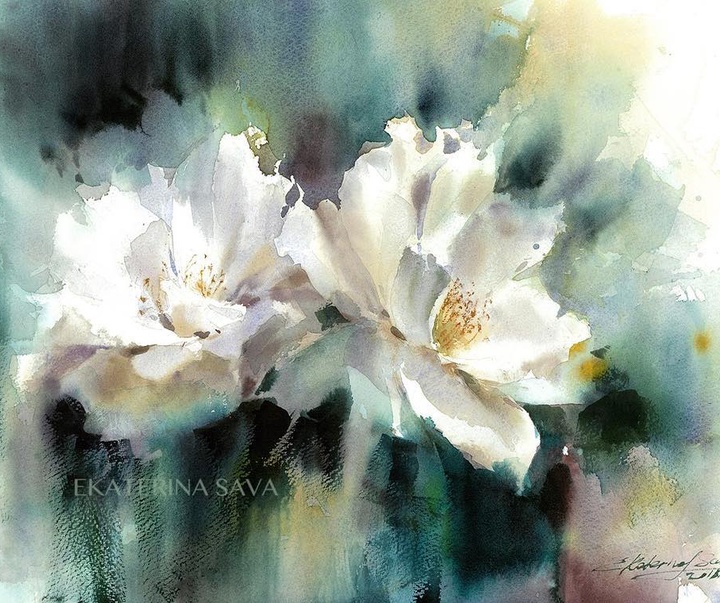 Gallery of Watercolor painting by Ekaterina Sava - Belarus