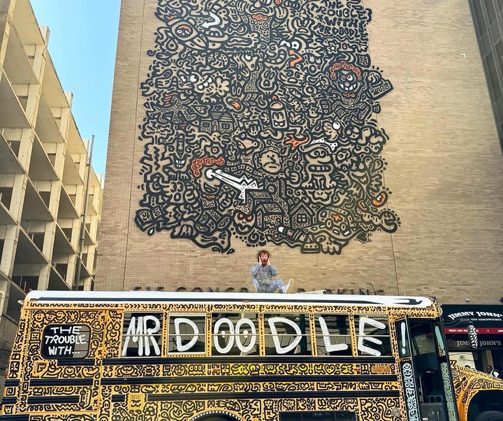 Gallery of Modern Art by Mr Doodle (Sam Cox) - UK