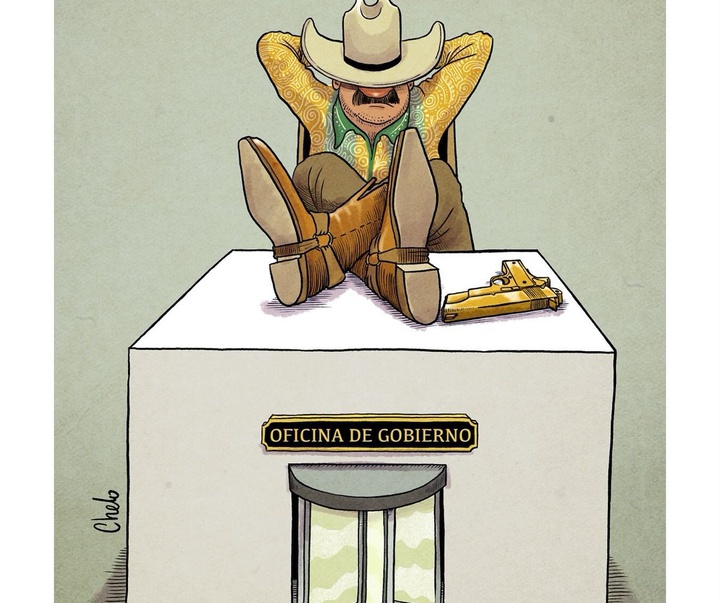 Gallery of political Cartoon by Monero Chelo-Mexico