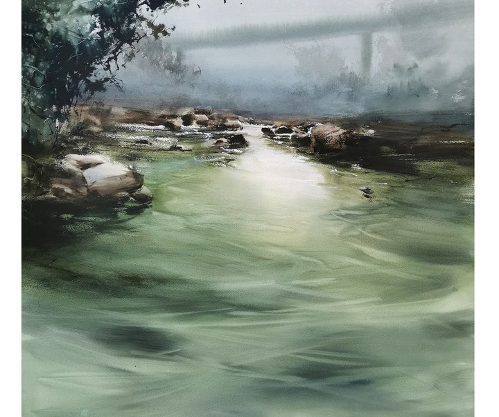 Gallery of Watercolor Painting by Pablo Garcia Avila-Spain