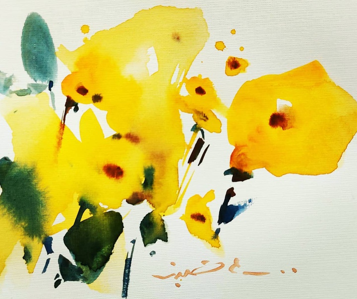 Gallery of Watercolor painting by Ali Golbaz-Iran