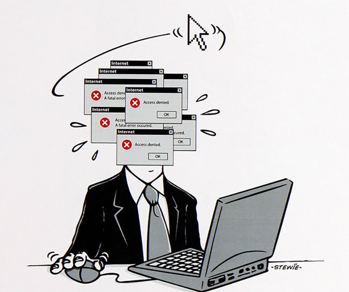 First Selection of the International Cartoon Contest “Terror Online”