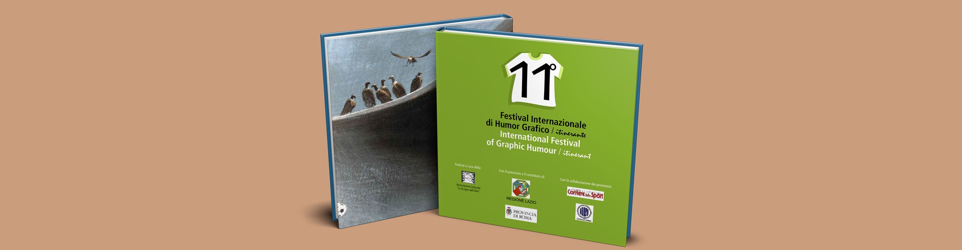 Album of The 11th festival humor graphic /Italy