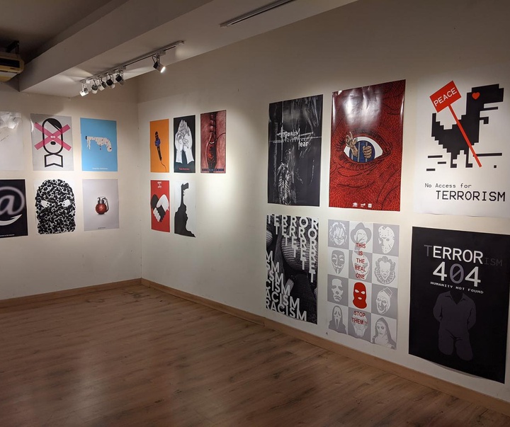 Photoreport of Posterrorism Exhibition in Indonesia