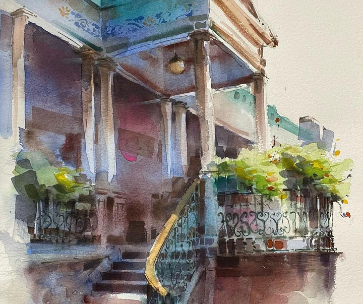 Gallery of Watercolor painting by Tere Lojero-Mexico