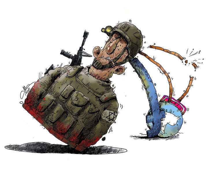 First Selection of the International Cartoon Contest “Terror Online”