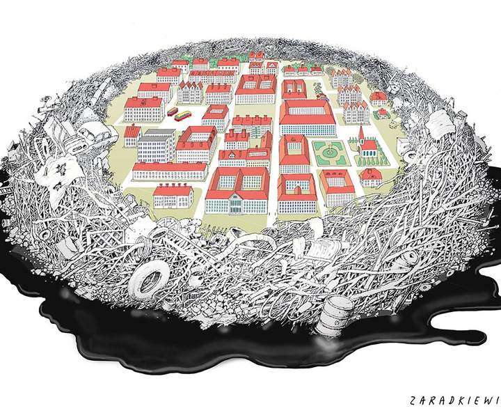 Gallery of Cartoon by Zygmunt Zaradkiewicz-Poland