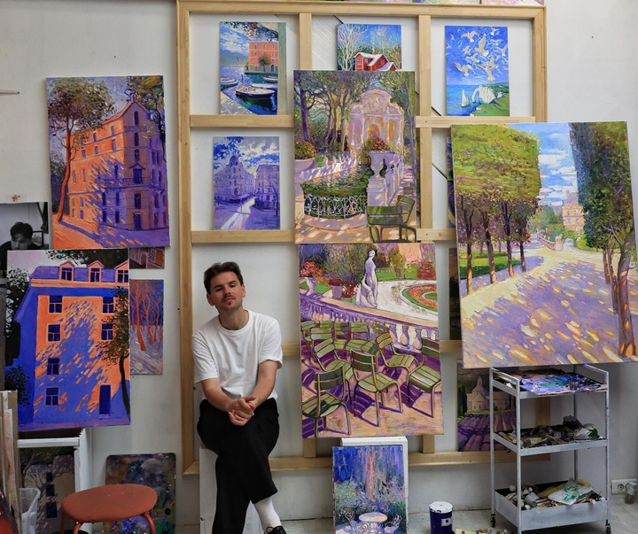 Gallery of Painting by Sergiu Ciochină - Moldova