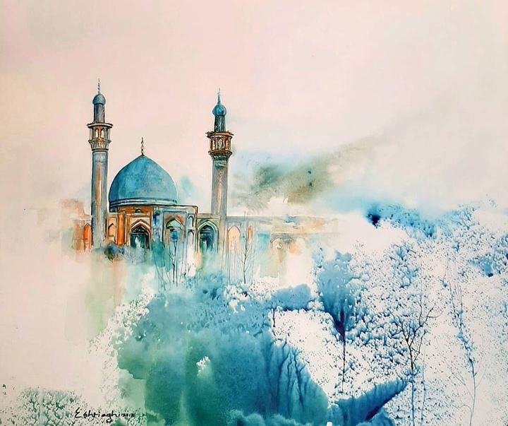 Gallery of Watercolor painting by Morteza Eshtiaghi-Iran