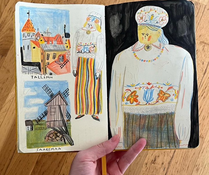 Gallery of Illustration by Sasha Bakinovskaja - Spain