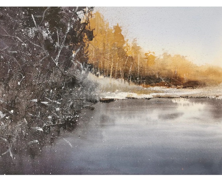 Gallery of Watercolor Painting by Pablo Garcia Avila-Spain