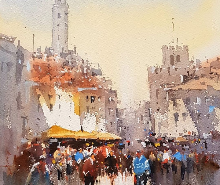 Gallery of Watercolor Painting "Corneliu Dragan"