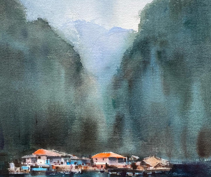 Gallery of Watercolor painting by Tere Lojero-Mexico