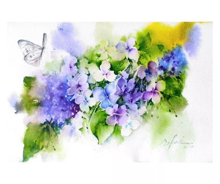 Gallery of Watercolor painting by Sepideh Safaei-Iran