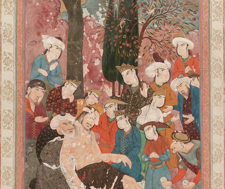 A gallery of the best paintings by Reza Abbasi - Iran