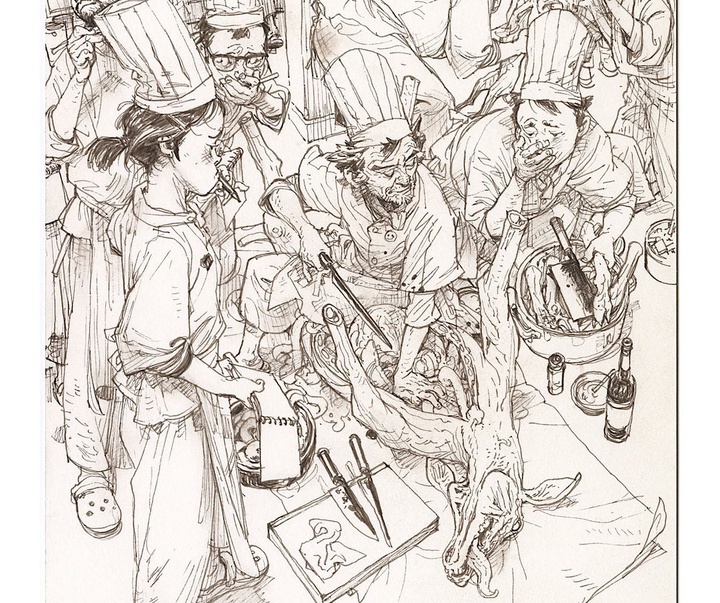 Gallery of Drawing by Kim Jung Gi US