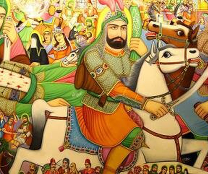 Gallery of Painting - Ghahveh Khaneh (Coffee House) Painting