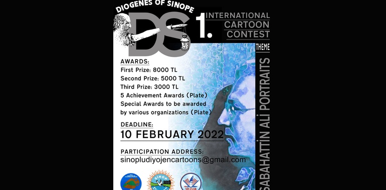 Diogenes of Sinop, 1st International Cartoon Competition 2022, Turkey