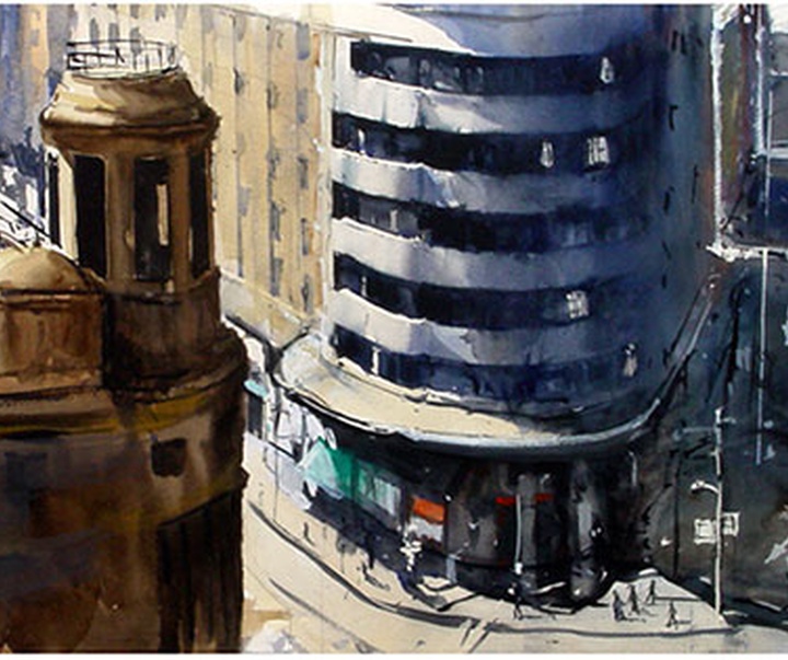 Gallery of Watercolor by Ricardo Azkargorta Celaya-Spain