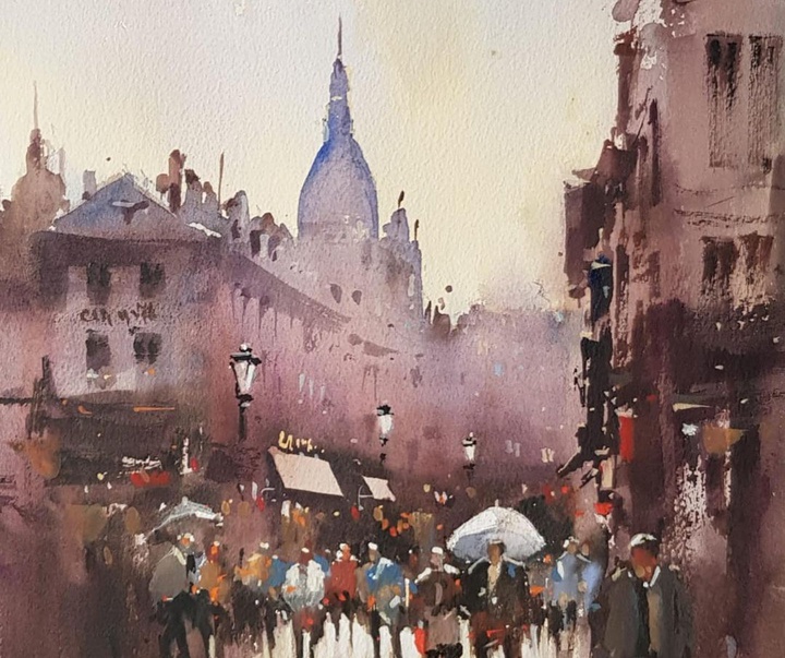 Gallery of Watercolor Painting "Corneliu Dragan"