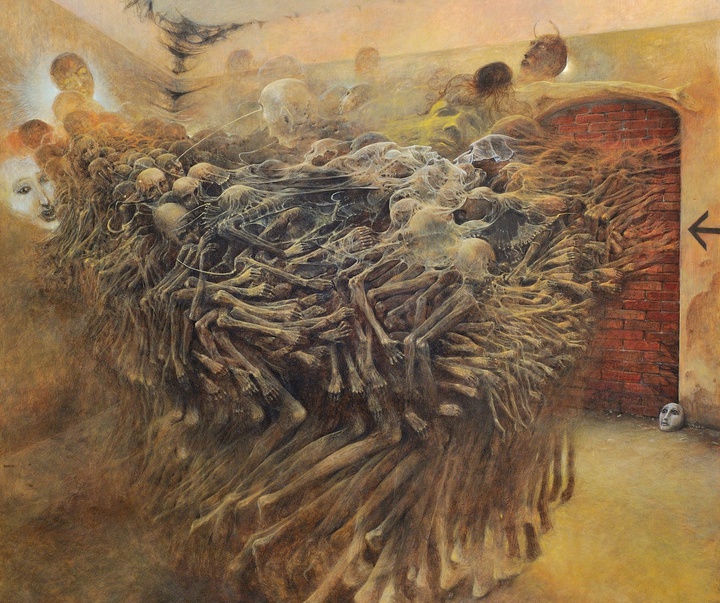 Gallery of Painting by Zdzisław Beksiński - Poland