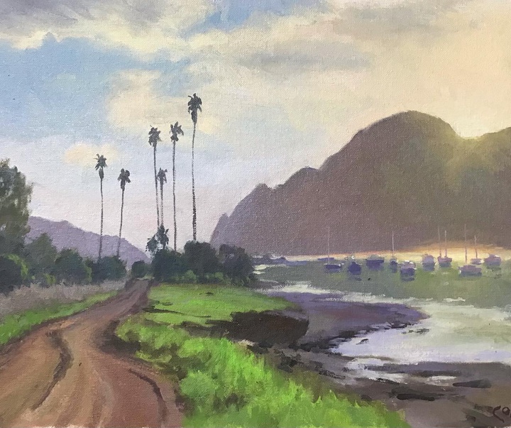 Gallery of Landscape Painting by John Cosby-USA