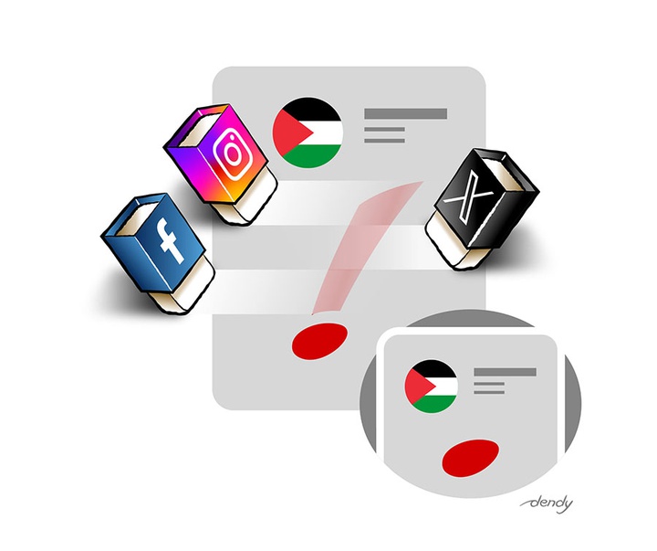 First Selection of the International Cartoon Contest “Terror Online”