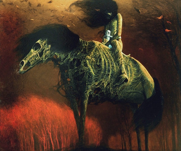 Gallery of Painting by Zdzisław Beksiński - Poland