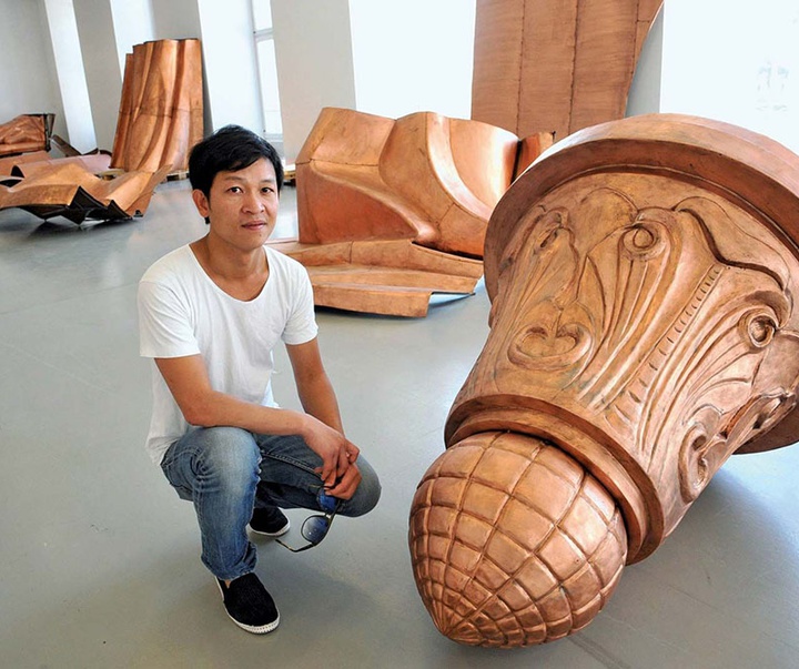 Gallery of modern art by Danh Vo from Vietnam