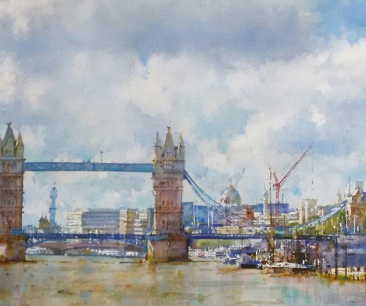 Gallery of Watercolor Painting by Geoffrey Wynne-UK