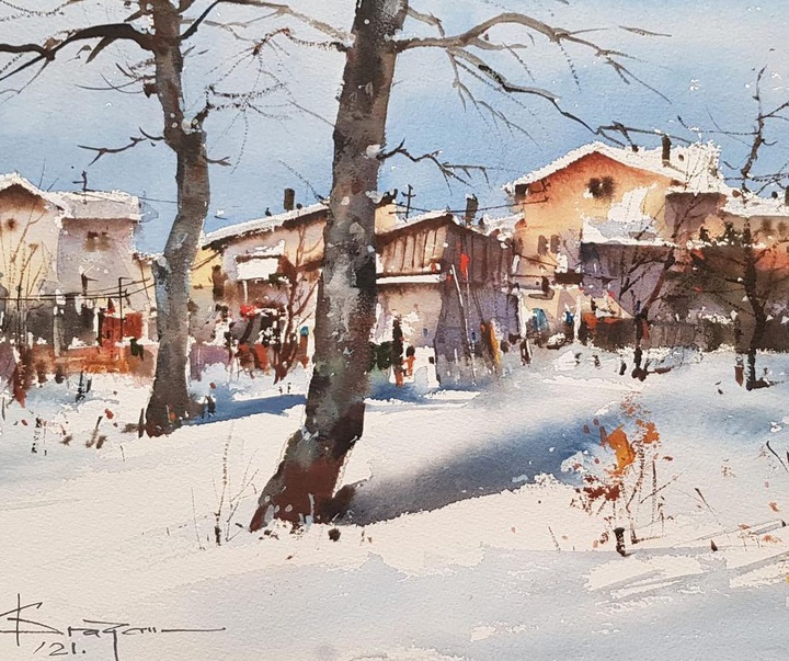 Gallery of Watercolor Painting "Corneliu Dragan"