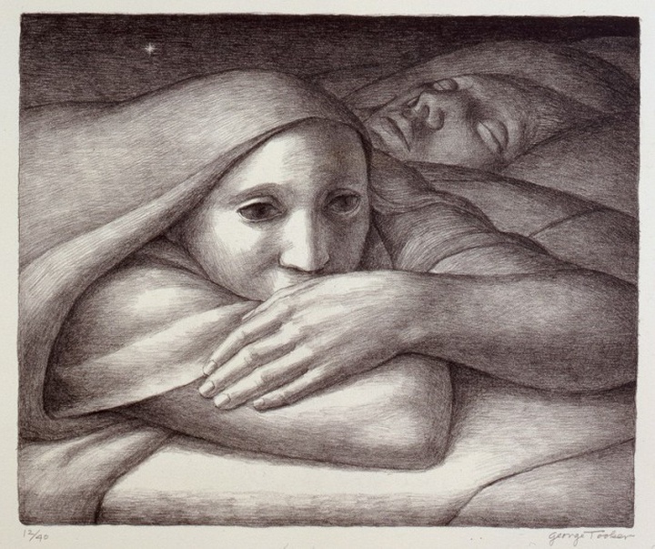 Gallery of painting by George Tooker-USA