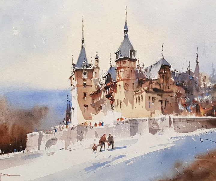 Gallery of Watercolor Painting "Corneliu Dragan"