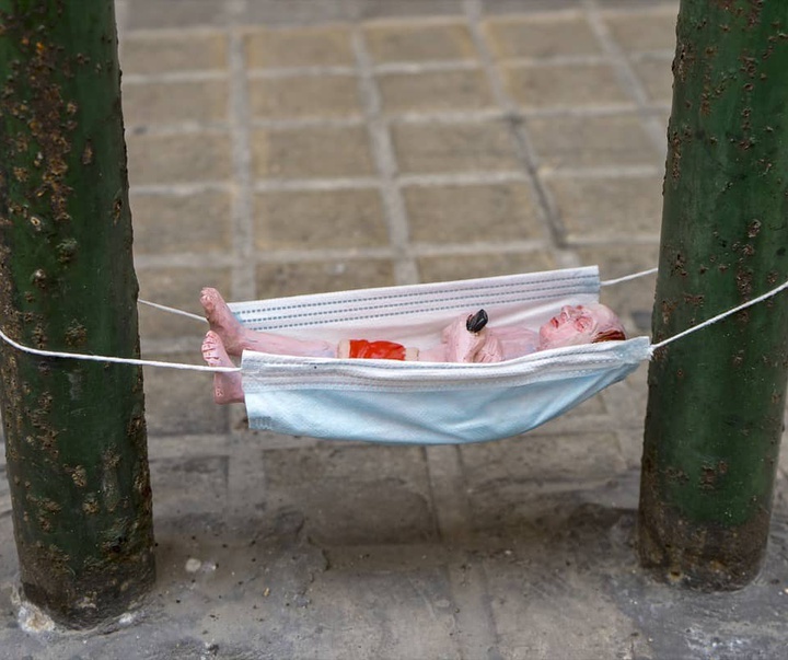 Gallery of Sculpture & Modern art by Isaac Cordal-Spain