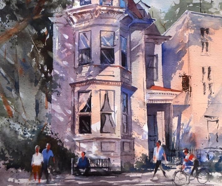 Gallery of Watercolor Painting by Michael Holter-USA