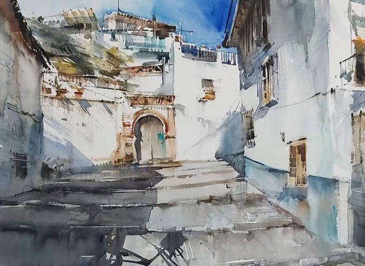 Gallery of Watercolor by Adrian Marmolejo Clarhed-Spain
