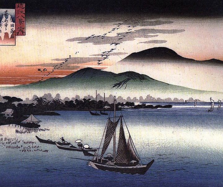 Gallery of traditional paintings of Utagawa Hiroshige- Japan