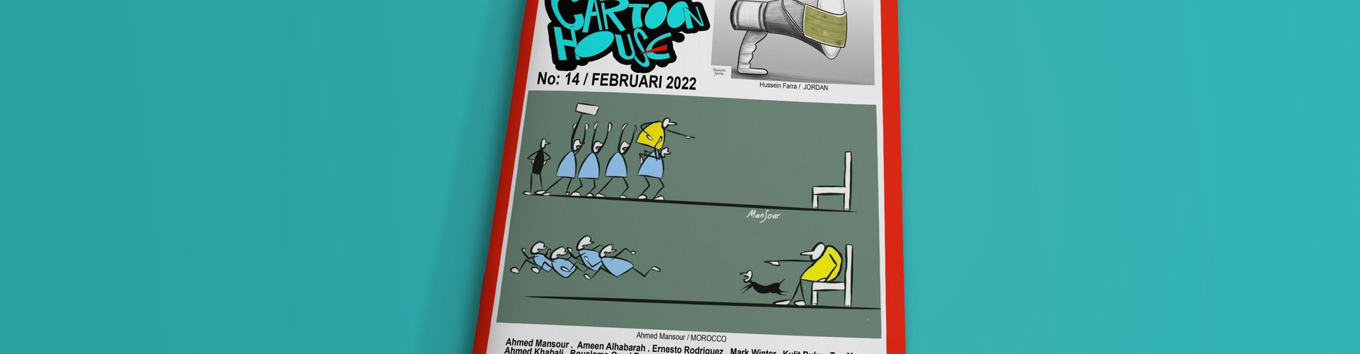 Rossem cartoon house magazine no.14-February 2022