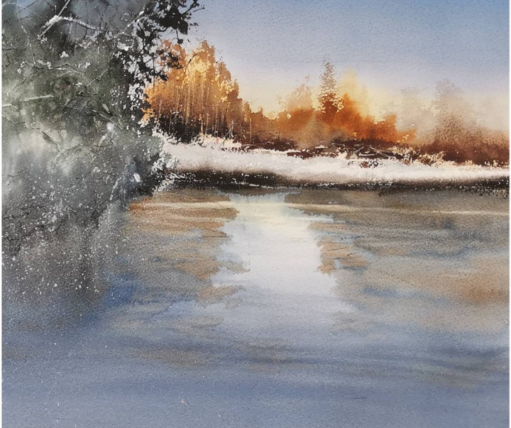 Gallery of Watercolor Painting by Pablo Garcia Avila-Spain