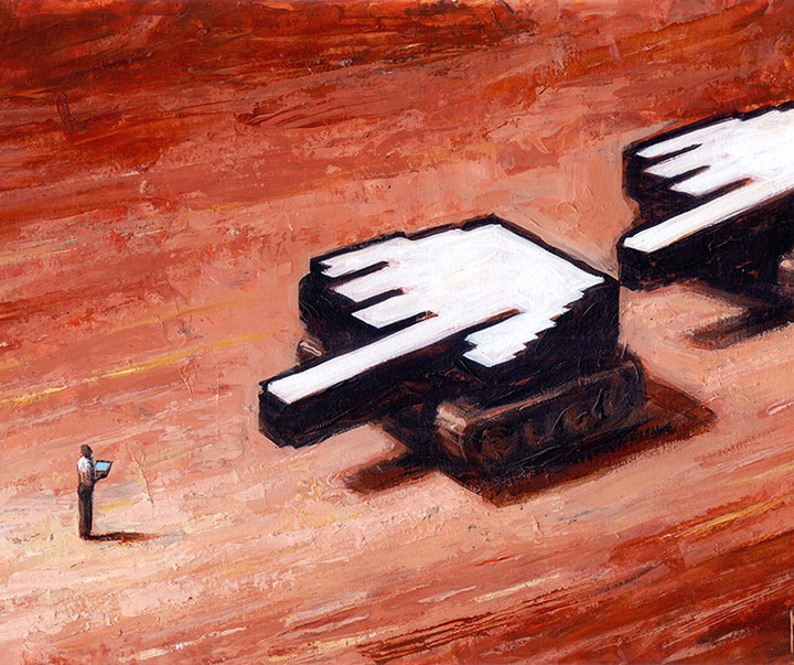 First Selection of the International Cartoon Contest “Terror Online”