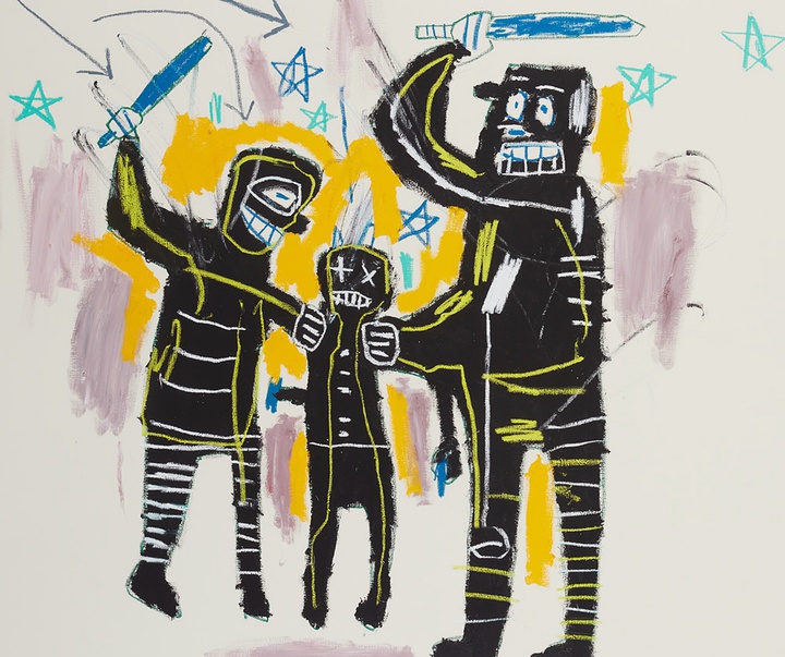 Gallery of Painting by Jean-Michel Basquiat - USA