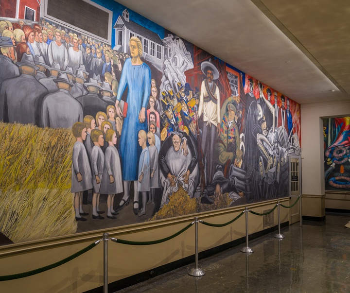 Gallery of Painting by José Clemente Orozco - Mexico