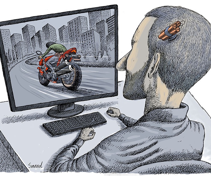 First Selection of the International Cartoon Contest “Terror Online”