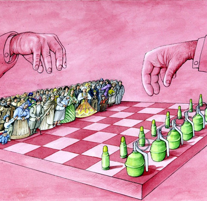 Gallery of Cartoon by Pyotr Kulinich - Russia