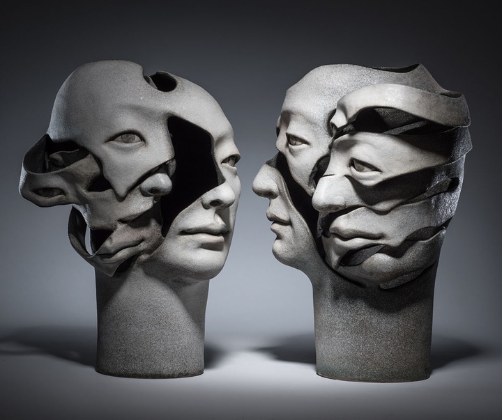 Gallery of Sculpture ceramics by Haejin Lee- Japan