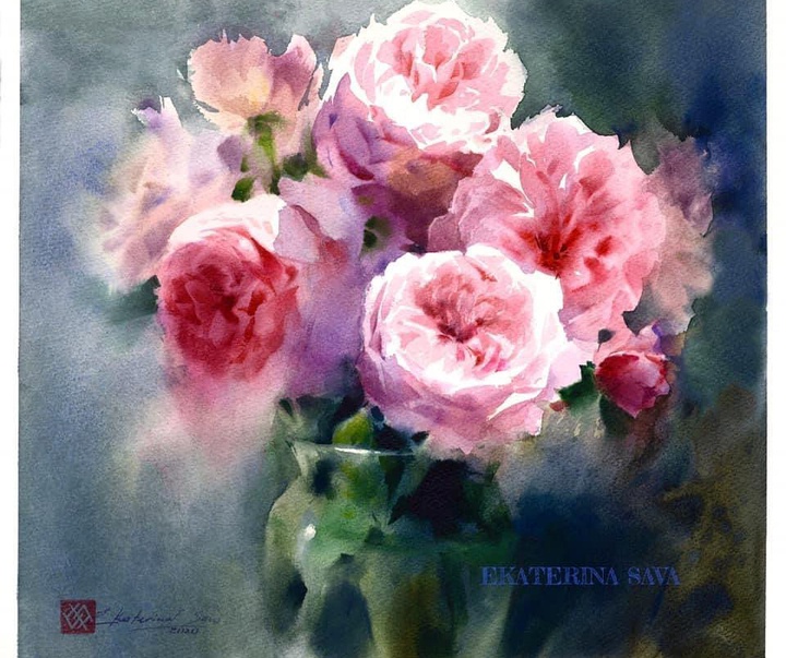 Gallery of Watercolor painting by Ekaterina Sava - Belarus