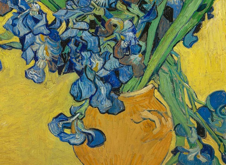 Gallery of the best paintings in the history of art in the world, flowers, part two