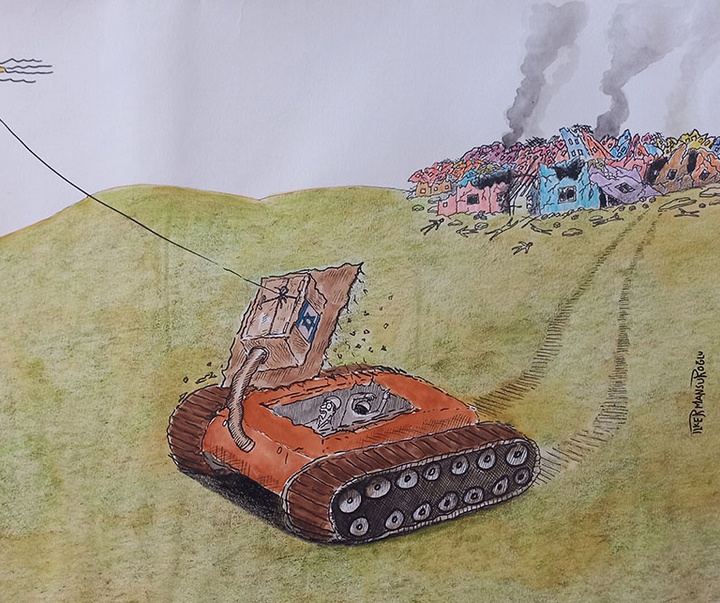 First Selection of the International Cartoon Contest “Terror Online”