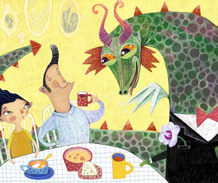 Gallery of Illustration by Rahele HasanZade-Iran